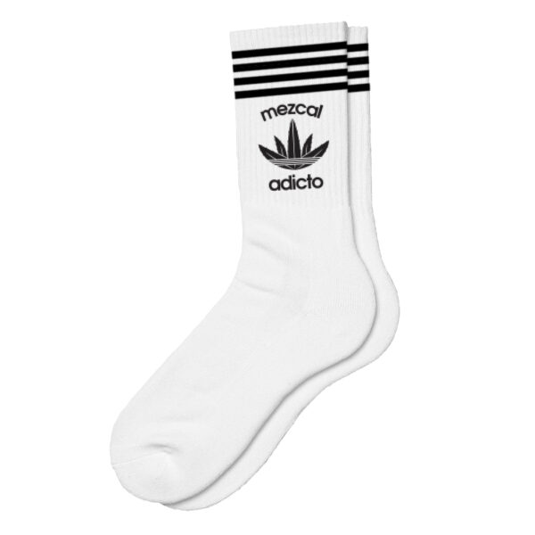 CALZINO AGAVESITO WHITE-BLACK