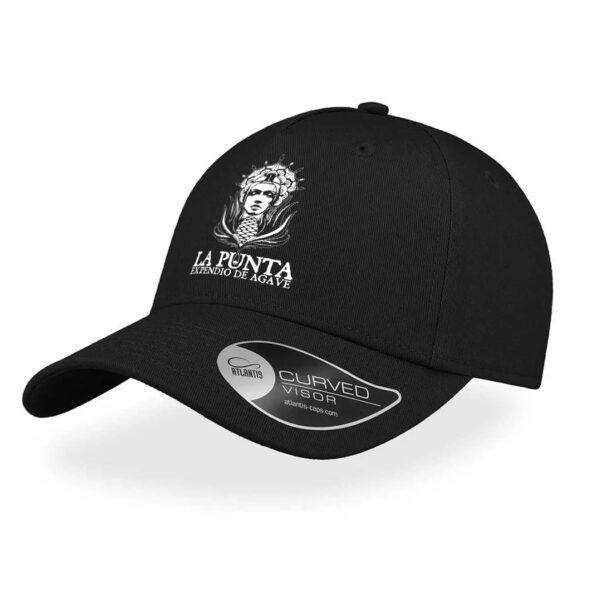 CAPELLO VISIERA CURVA LA PUNTA black