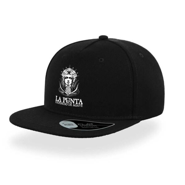 CAPPELLO VISIERA PIATTA LA PUNTA black