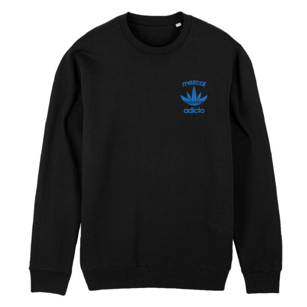 FELPA GIROCOLLO AGAVESITO LC LIGHT BLUE black