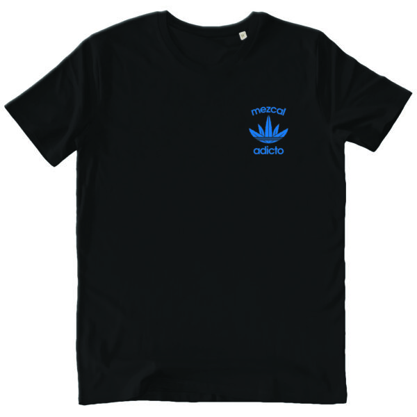 T-SHIRT UNISEX AGAVESITO LC LIGHT BLUE black