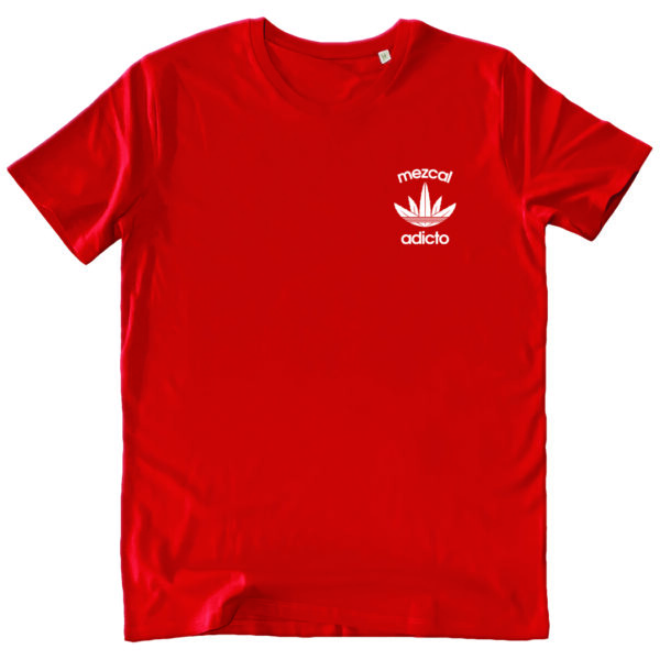 T-SHIRT UNISEX AGAVESITO LC WHITE red
